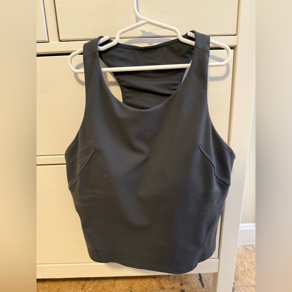 lululemon athletica Gray Tank Top